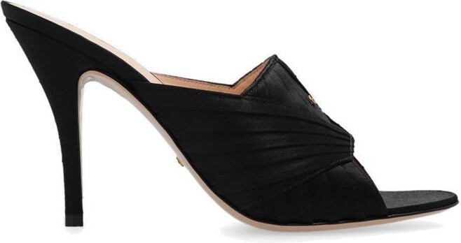 Gucci G Logo Heeled Mules ShopStyle