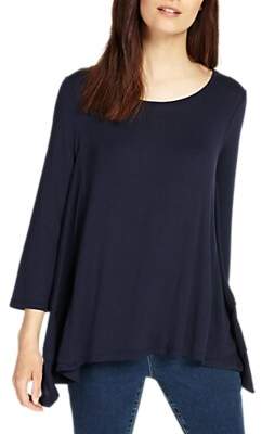 Phase Eight Tiffany Tiered Top, Navy