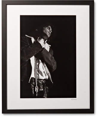 Sonic Editions Framed Jim Morrison, San Francisco Print, 17 X 21