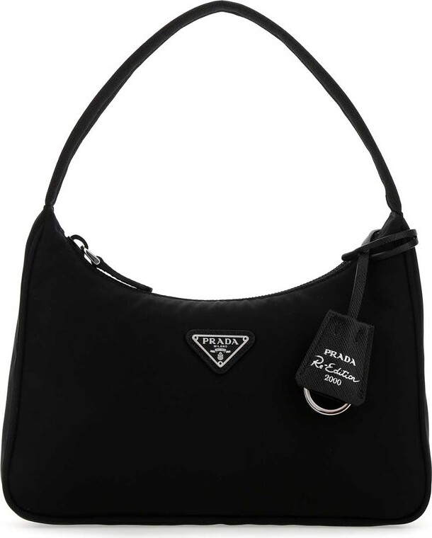 Prada Re-Edition 2000 Logo Plaque Mini Shoulder Bag ShopStyle
