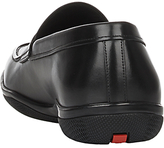 Thumbnail for your product : Prada Men's Apron-Toe Penny Loafers-BLACK