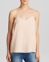 Thumbnail for your product : Tibi Top - Laser Cut Perforated Cami