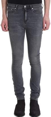 Neil Barrett Super Skinny Grey Denim Jeans