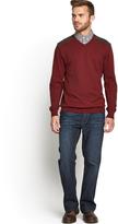 Thumbnail for your product : Goodsouls Mens Loose Fit Jeans with Belt - Dark Vintage
