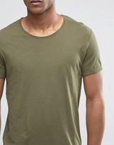 Thumbnail for your product : Esprit Crew Neck T-Shirt with Raw Edges