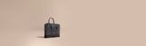 Thumbnail for your product : Burberry The Slim Barrow in Panelled London Leather