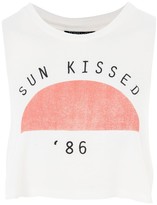 Thumbnail for your product : Topshop Sun Kissed Crop Tank