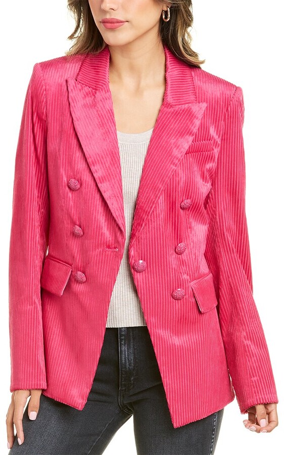 veronica beard pink jacket