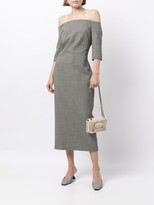 Thumbnail for your product : Martin Grant Off-Shoulder Midi Dress