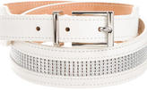 Thumbnail for your product : Barbara Bui Metallic Leather Waist Belt