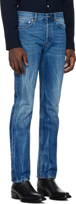 Séfr straight cut 29 Séfr Straight Cut Denim - Rinsed Black | Garmentory