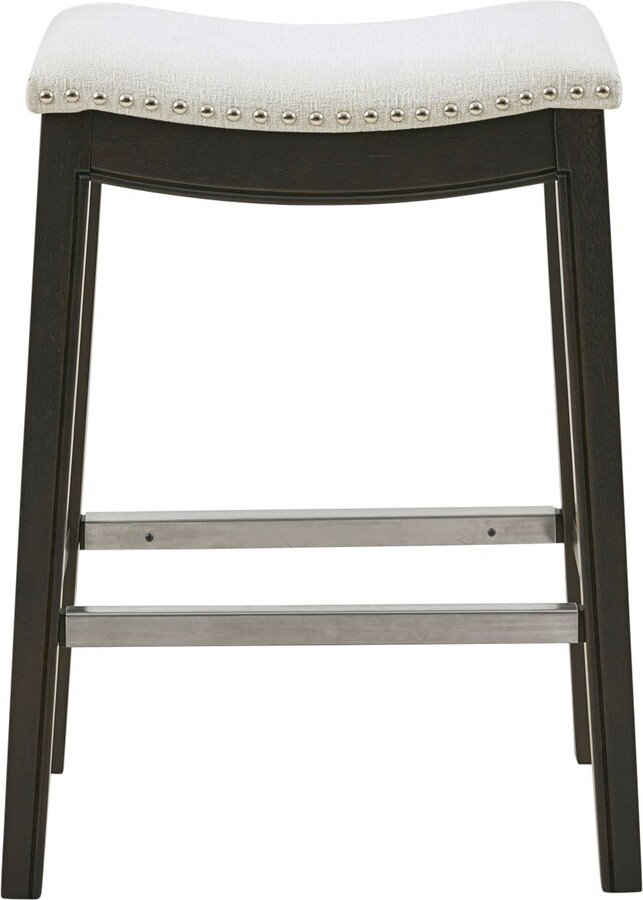 Nomad 27 1/4" Cream Fabric Counter Stool