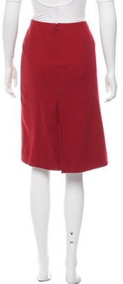 Valentino Wool Knee-Length Skirt