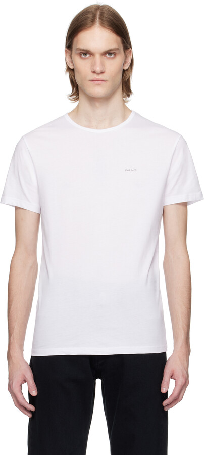 Paul Smith Three-Pack Multicolor Organic Cotton Logo Lounge T-shirts