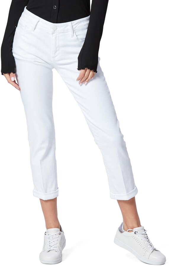 paige denim white jeans