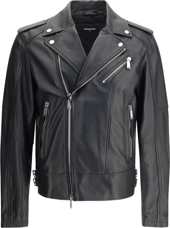 DSQUARED2 ² Kiodo leather Men's Jacket