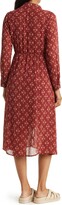 Thumbnail for your product : Lucky Brand Printed Midi Shirtdress