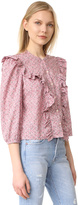 Thumbnail for your product : Rebecca Taylor La Vie Meadow Flower Top