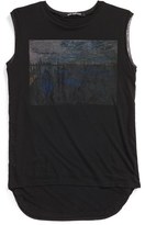 Thumbnail for your product : Mikey MISS BEHAVE 'Mikey' Sleeveless Top (Big Girls)