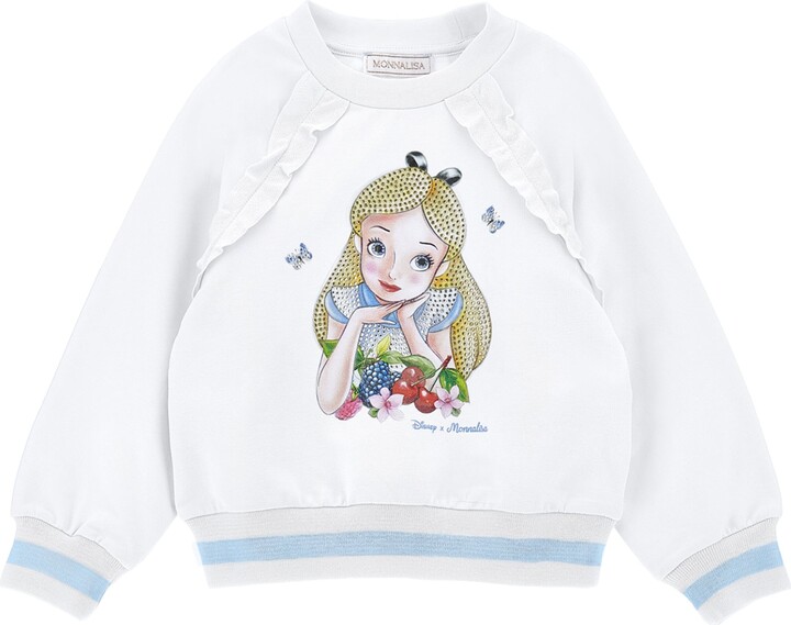 MonnaLisa x Disney Embellished Alice Sweatshirt