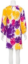 Thumbnail for your product : Alice + Olivia Silk Watercolor Dress