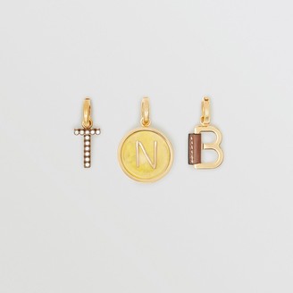 Burberry Leather-wrapped 'C' Alphabet Charm