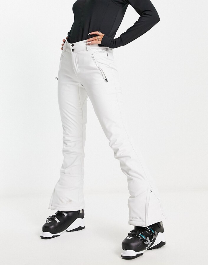 uitvinding Bezem stikstof Protest Lole softshell ski pants in white - ShopStyle
