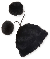 Thumbnail for your product : Adrienne Landau Rabbit Fur Hat