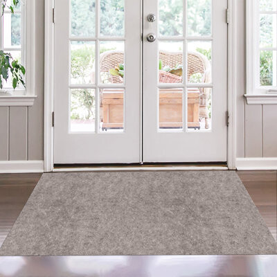 Ottomanson Premium Absorbent Non-Slip Rug Pad – Extra Cushion, Spill Protection & Floor Safety – Felt & Rubber Dual Surface – Safe for Hardwood & Carpet