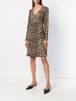 P.A.R.O.S.H. Leopard Printed Dress