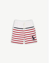 Thumbnail for your product : Ralph Lauren Stripe print logo cotton shorts 5-7 years