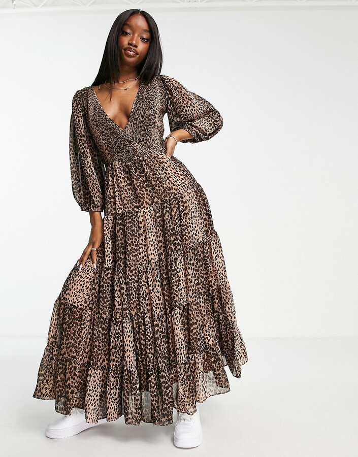 Tiered Wrap Dress | Shop the world's ...
