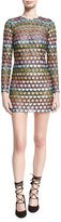Thumbnail for your product : Marc Jacobs Heart & Star-Embellished Long-Sleeve Sheath Dress, Black