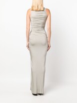 Thumbnail for your product : Rick Owens Lilies Ruched Sleeveless Maxi Dress