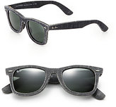 Thumbnail for your product : Ray-Ban 50MM Denim Wayfarer Sunglasses