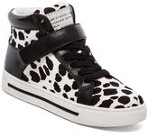 Thumbnail for your product : Marc by Marc Jacobs Cute Kicks 10mm Lace Up Sneakers with Calf Fur