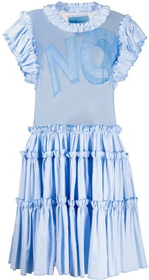 Viktor & Rolf No embroidered tiered style dress