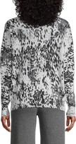 Thumbnail for your product : Amicale Leopard Cashmere Sweater