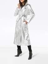 Thumbnail for your product : Skiim Karla belted leather trench coat