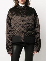 Thumbnail for your product : Haider Ackermann Embroidered-Detail Diamond-Quilted Jacket