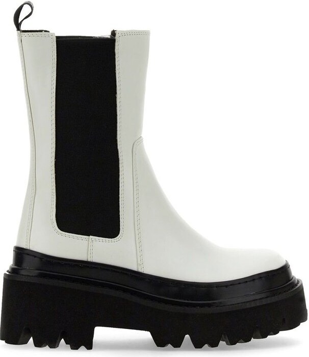 Colors of California Platform Beatle Boots