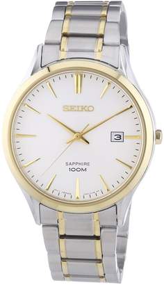 Seiko Men's SGEG96 Metallic Stainless-Steel Quartz Watch