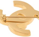 Thumbnail for your product : Chanel Pre Owned 1996 Logo Turnlock Motif Brooch