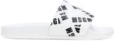 Thumbnail for your product : MSGM branded slides