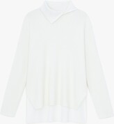 Plus Size Wool Cashmere Ribbed 