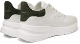 Thumbnail for your product : Alexander McQueen Exaggerated-Sole Leather Sneakers