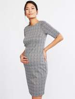 Thumbnail for your product : Lisa & Lucy Plaid Sheath Maternity Dress