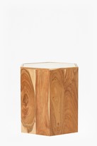 Thumbnail for your product : French Connection Marble And Acacia Side Table