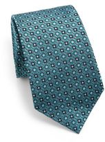 Thumbnail for your product : Saks Fifth Avenue Circle-Square Silk Tie