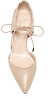 Thumbnail for your product : Franco Sarto Darlis Lace Pointy Toe Pump - Wide Width Available